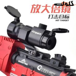 اسلحه تیر فومی M416 شارژی کد KB33491 قرمز