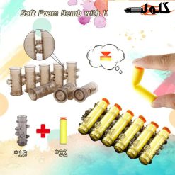 تفنگ کلت تیر اسفنجی – کد 709 قرمز