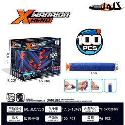 تیر اسفنجی بسته 100عددی کد JLX7253،