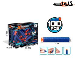 تیر اسفنجی بسته 100عددی کد JLX7253،