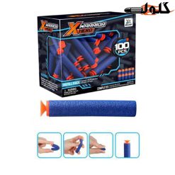 تیر اسفنجی بسته 100عددی کد JLX7253،