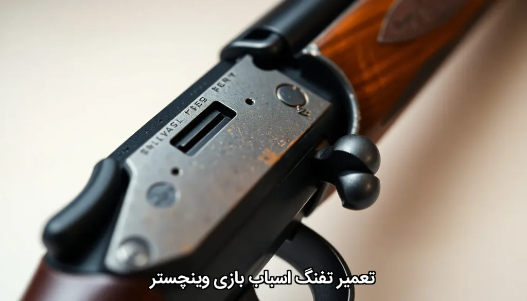 تعمیر تفنگ اسباب بازی وینچستر