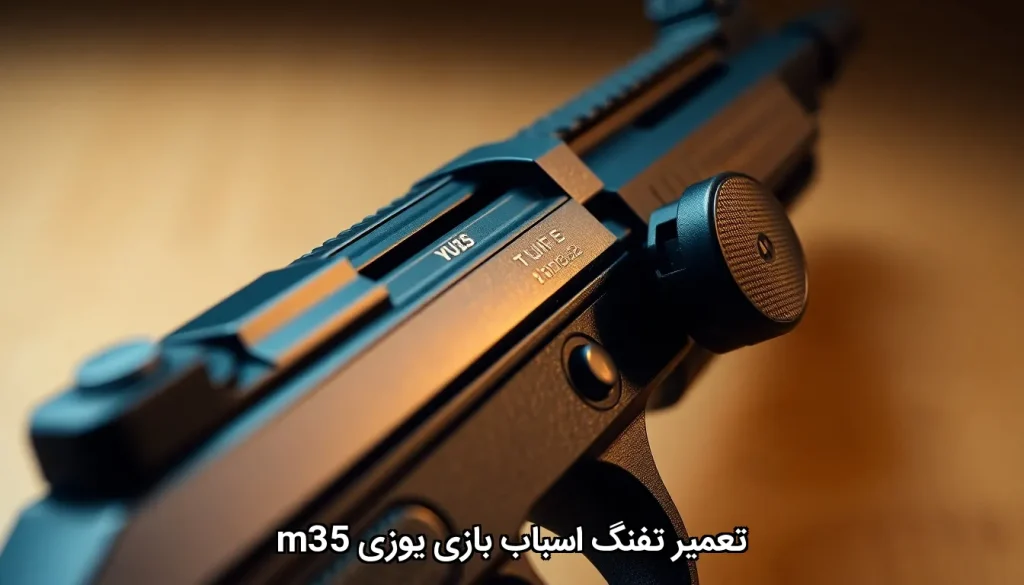 تعمیر تفنگ اسباب بازی یوزی m35