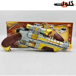 تفنگ اسباب بازی تپانچه تک جعبه 1028