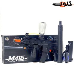 تفنگ تیر ژله ای شارژی m416 کد 416