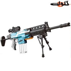 تفنگ اسباب بازی تیر اسفنجی شارژی سایز بزرگ mk14-557