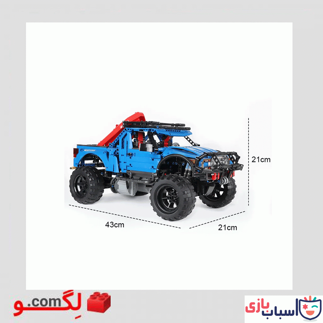 لگو تکنیک ماشین آفرود برند SEMBO BLACK کد 701990 - تصویر 16