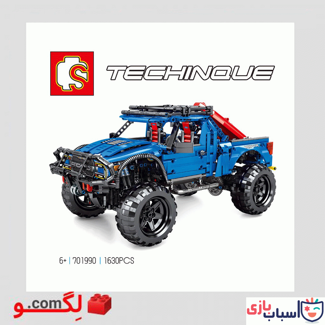 لگو تکنیک ماشین آفرود برند SEMBO BLACK کد 701990 - تصویر 15