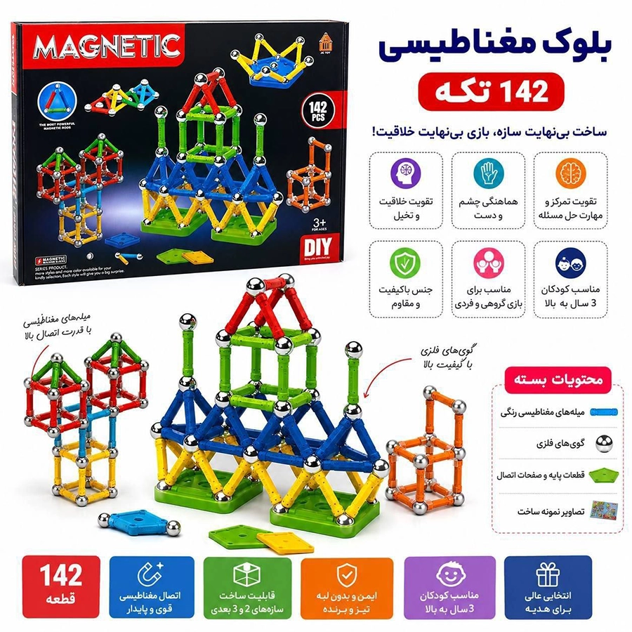 مگنت 142 قطعه 2254