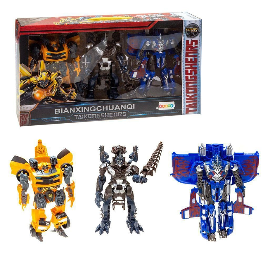 اکشن فیگور ربات تبدیل شونده 3 عددی 8603