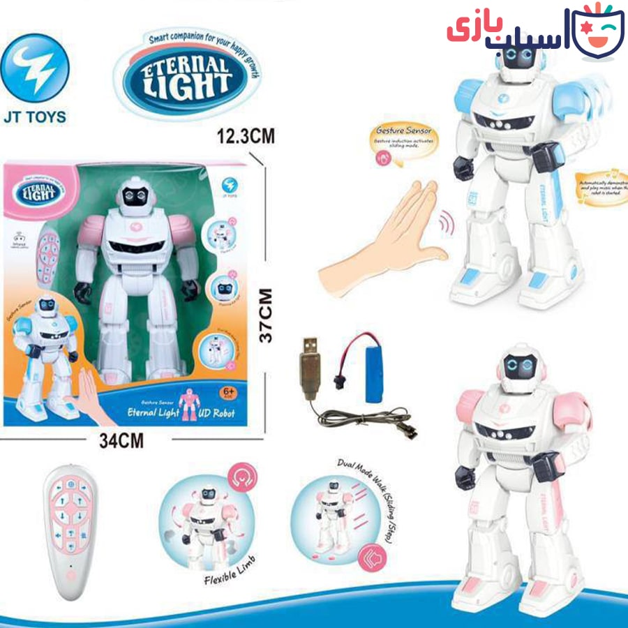ربات کنترلی شارژی موزیکال 395 - تصویر 2