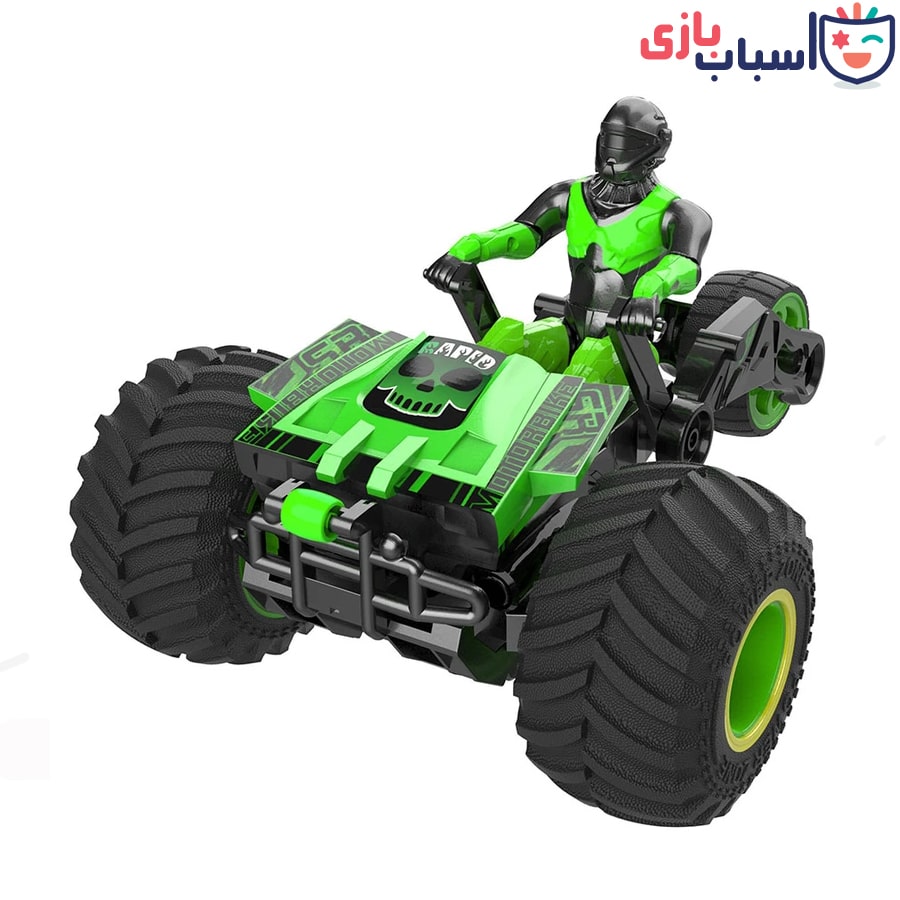 اسباب بازی ماشین کنترلی سه چرخ crazon 2301_333 - تصویر 4