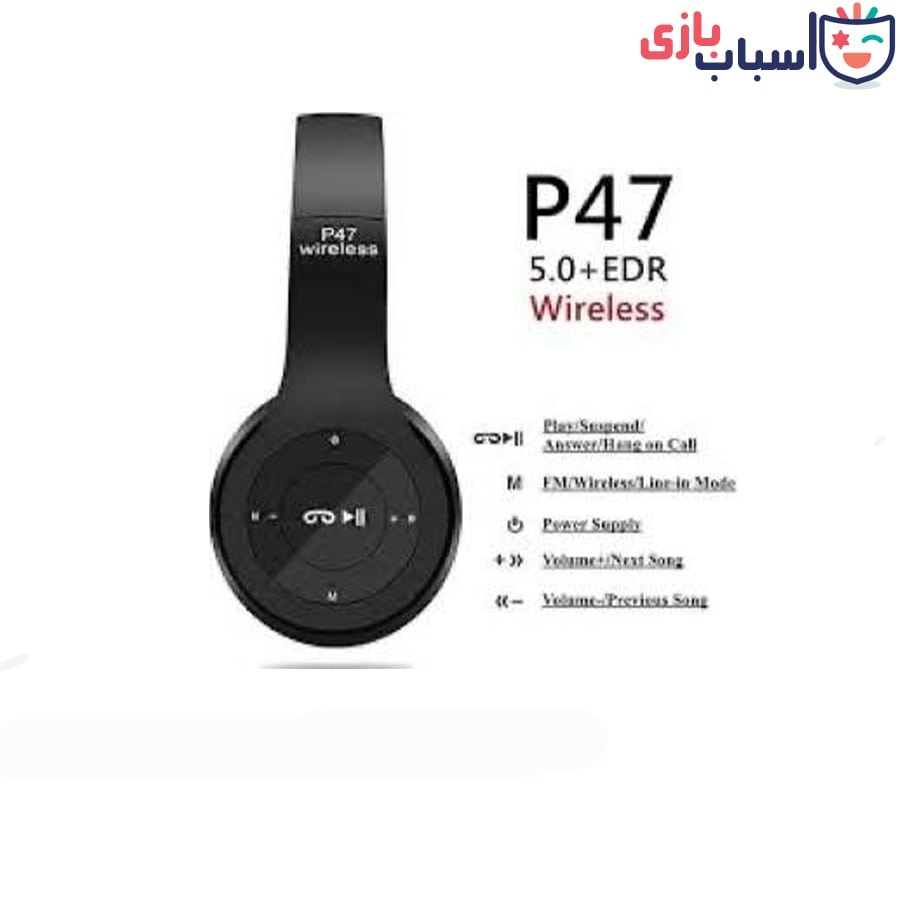 هدفون بلوتوث دار P47 - تصویر 2