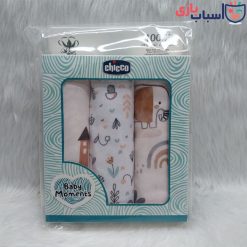 دستمال خشک کن نوزاد بسته 3 عددی چیکو chicco