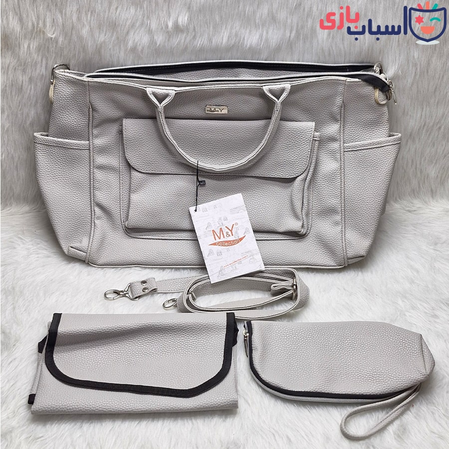 کیف نوزاد 3 تیکه چرم مدل M&Y کد 1003 - تصویر 3