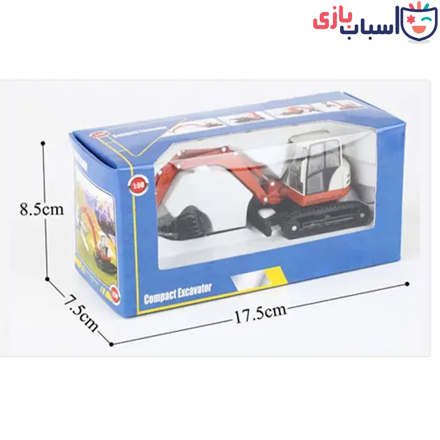 ماکت فلزی بولدوزر 625001 - تصویر 3