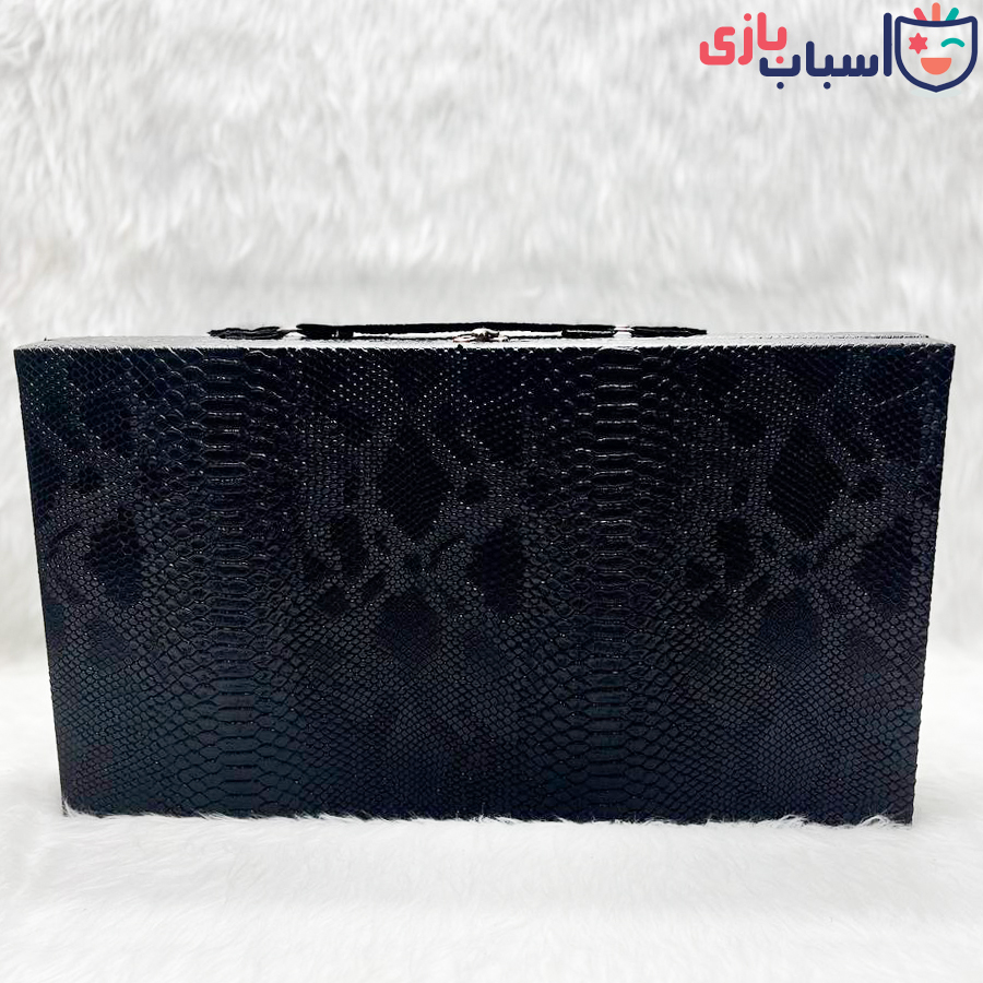 تخته نرد چرمی جامهره دار طرح گردویی