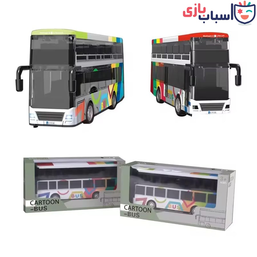 ماکت اتوبوس 2طبقه 631 - تصویر 5