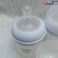 شیشه شیر اونت 125 میل 2 عددی فیلیپس PHILIPS مدل AVENT ساده کد 02_900