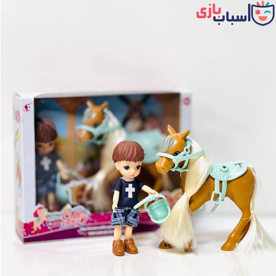 فیگور پسر و اسب 91077