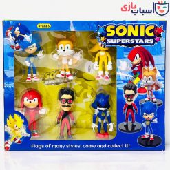 فیگور سونیک پایه دار تک جعبه 6عددی 5088