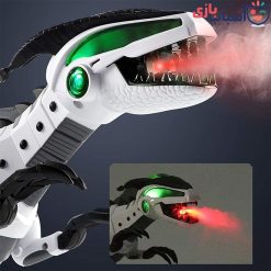 ربات اسباب بازی دایناسور باطری خور دودزا 25_333
