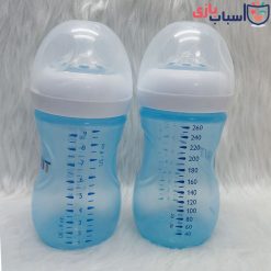شیشه شیر اونت 260 میل دو عددی مدلAVENT کد 27_35
