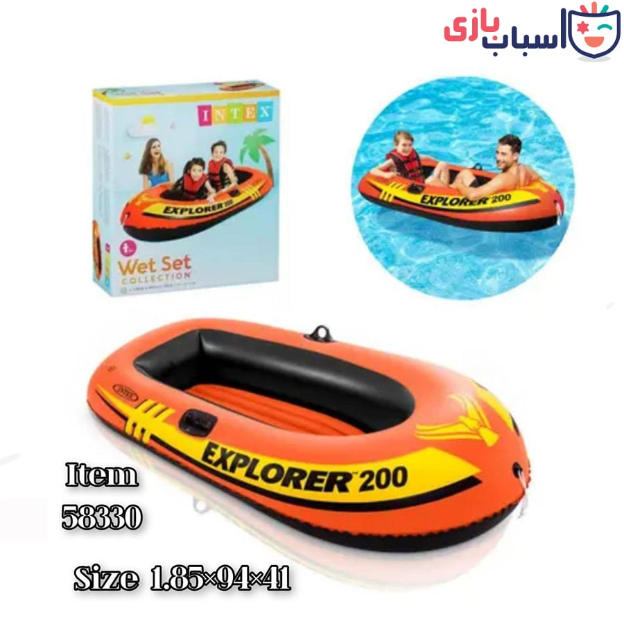 قایق 2نفره اینتکس کد 58330 - تصویر 2
