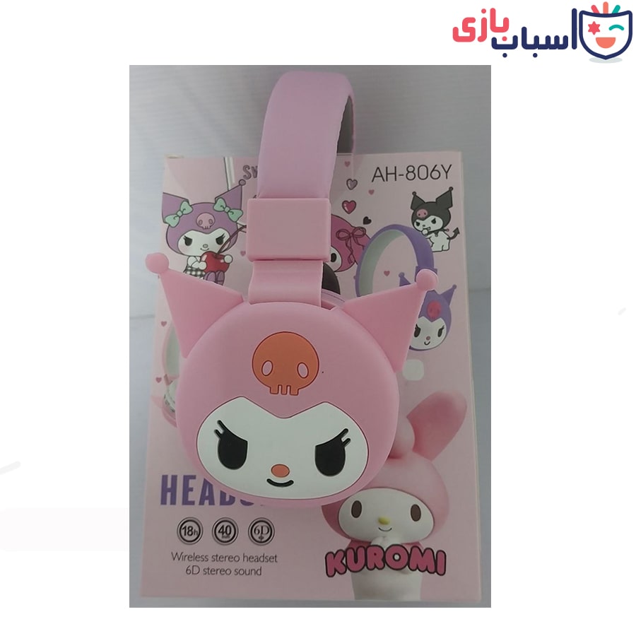 هدفون شارژی طرح کرومی 806 - تصویر 3