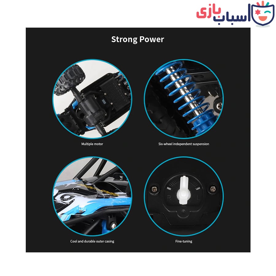 ماشین کنترلی آفرود برند MZ سایز بزرگ 2001 - تصویر 11