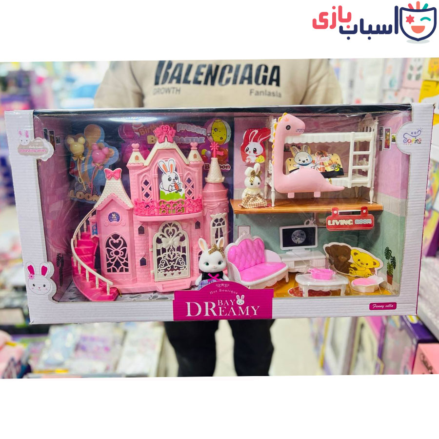 خانه خرگوش با تخت سایز بزرگ 2515